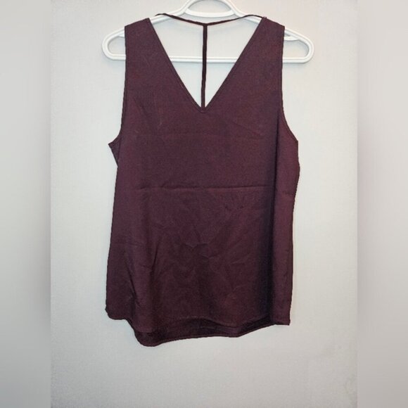 DEX Women's Sleeveless Camisole Top. Burgundy. Size M - Picture 5 of 8